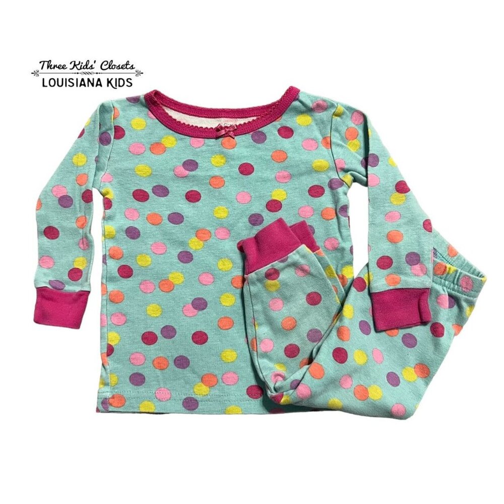 Koala Kids 12m Colorful Polkadot Pajamas
